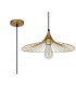 Shallow Pendant 1 x E27 Painted Gold-5