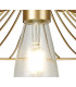 Shallow Pendant 1 x E27 Painted Gold-10