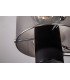 Semi Ceiling Light 3 x E27 Black Smoke Fade Glass-18