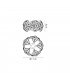 Non-Electric G9 Shade Polished Chrome Crystal-2