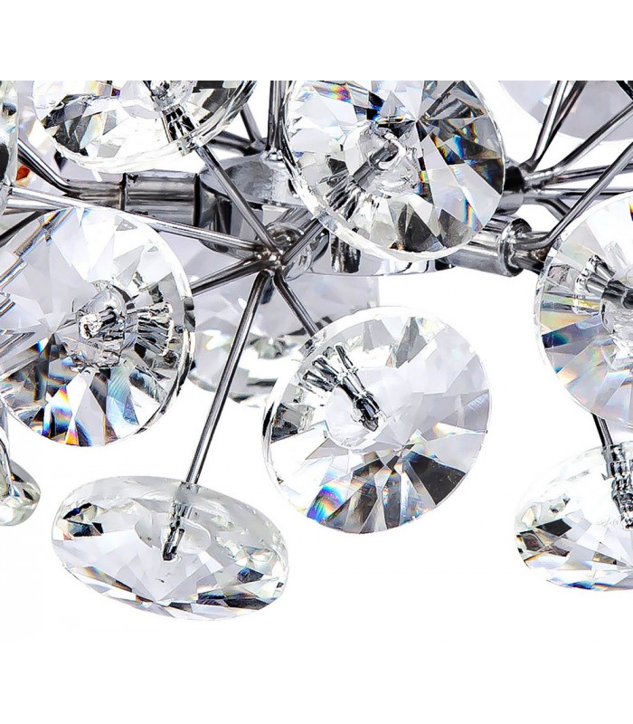 Non-Electric G9 Shade Polished Chrome Crystal-5