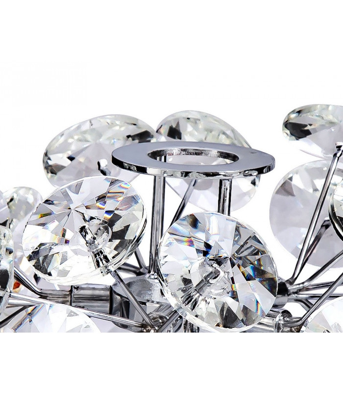 Non-Electric G9 Shade Polished Chrome Crystal-7