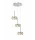 Non-Electric G9 Shade Polished Chrome Crystal-9