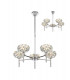 Non-Electric G9 Shade Polished Chrome Crystal-12