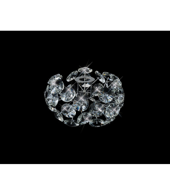 Non-Electric G9 Shade Polished Chrome Crystal-19