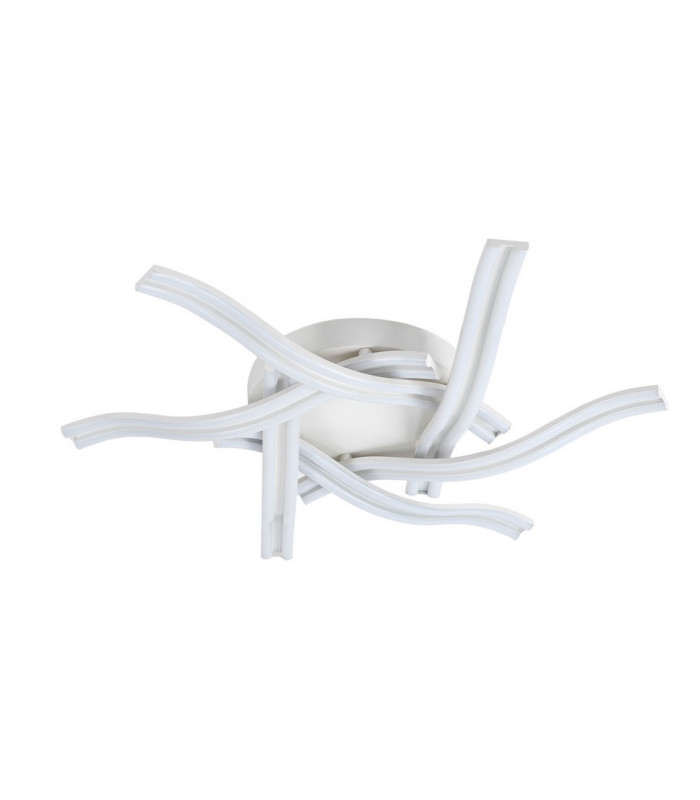 6 Light Ceiling 3 Step Dimming 6 x 13W LED 4000K 5015lm White 3yrs Warranty-4