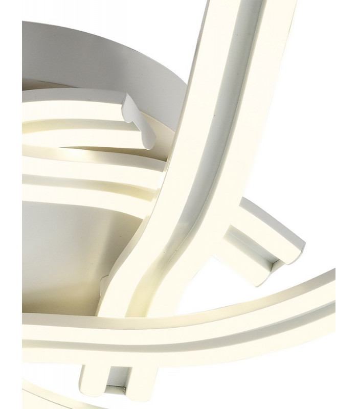 6 Light Ceiling 3 Step Dimming 6 x 13W LED 4000K 5015lm White 3yrs Warranty-7