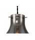 Pendant 17cm Round 1 x E27 Chrome & Smoke-8