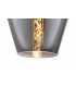 Pendant 17cm Round 1 x E27 Chrome & Smoke-9