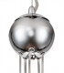 Pendant 5 x G9 Polished Chrome Iridescent Glass-8