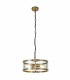 Pendant 2 Light E27 Antique Brass-1