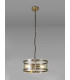 Pendant 2 Light E27 Antique Brass-3