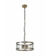 Pendant 2 Light E27 Antique Brass-4