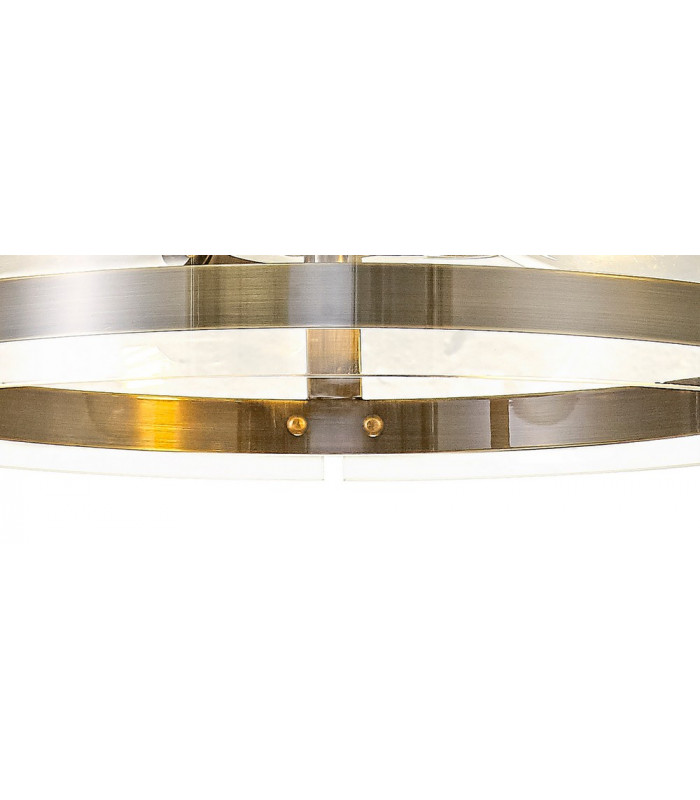 Pendant 2 Light E27 Antique Brass-7