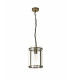 Pendant 1 Light E27 Antique Brass-4