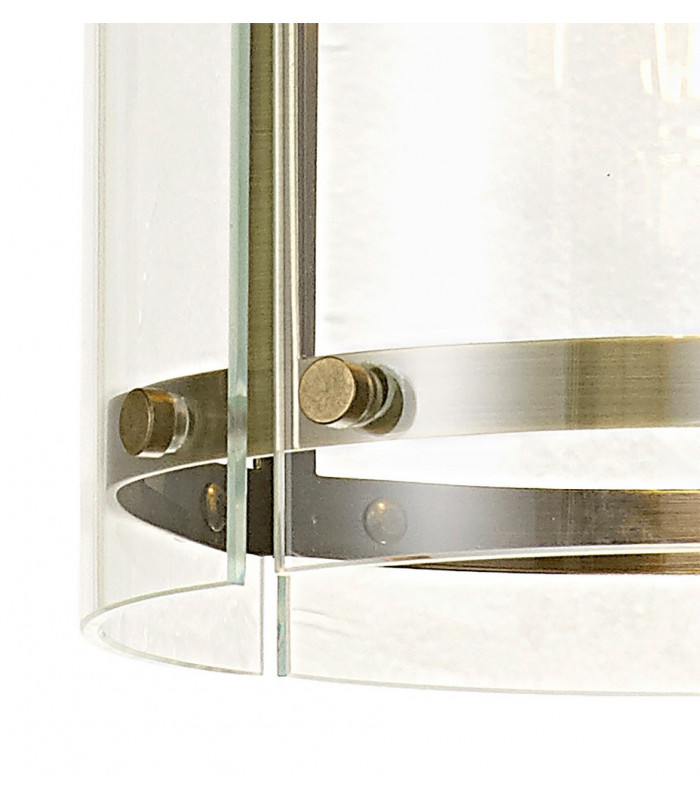 Pendant 1 Light E27 Antique Brass-6