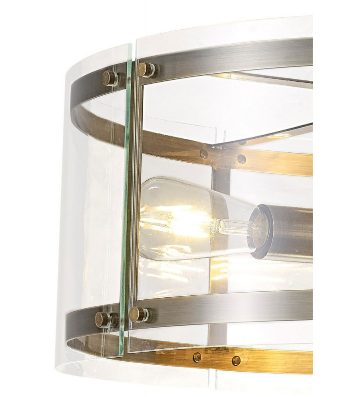 Pendant 4 Light E27 Antique Brass-5