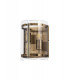 Wall Light 2 Light E27 Antique Brass-4