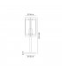 Table Lamp 1 Light E27 Antique Brass-2