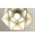 Single Pendant 1 Light Adjustable E27 White Silver Inner-7