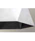 Single Pendant 1 Light Adjustable E27 White Silver Inner-9