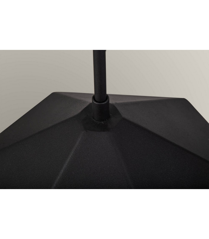 Single Pendant 1 Light Adjustable E27 Graphite White Inner-10