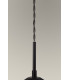 Single Pendant 1 Light Adjustable E27 Graphite White Inner-12