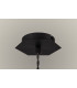 Single Pendant 1 Light Adjustable E27 Graphite White Inner-13