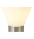 Narrow Table Lamp 1 x E27 Satin Nickel Opal Glass-6