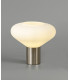 Wide Table Lamp 1 x E27 Satin Nickel Opal Glass-3