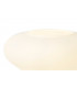 Wide Table Lamp 1 x E27 Satin Nickel Opal Glass-5