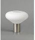 Wide Table Lamp 1 x E27 Satin Nickel Opal Glass-8