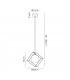Single Pendant 1 Light Adjustable E14 Matt Black Painted Gold-2