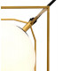 Single Pendant 1 Light Adjustable E14 Matt Black Painted Gold-6