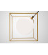 Single Pendant 1 Light Adjustable E14 Matt Black Painted Gold-12
