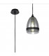 Pendant 15cm Cone 1 x E27 (Max 20W) Matt Black & Smoke-1