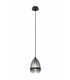 Pendant 15cm Cone 1 x E27 (Max 20W) Matt Black & Smoke-4