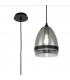 Pendant 20cm Cone 1 x E27 (Max 20W) Matt Black & Smoke-1