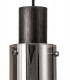 Linear Pendant 7 Light Adjustable E27 Black Smoke Fade Glass-8