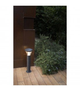 LED Outdoor Bollard Light White, Dark Grey IP65 - 2