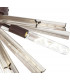 6 Light E14 Semi Flush Brown Oxide  Clear Glass-7