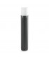 1 Light Outdoor Tall Bollard Light White, Dark Grey IP65, E27 - 1