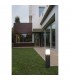 1 Light Outdoor Tall Bollard Light White, Dark Grey IP65, E27 - 2