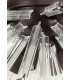 8 Light E27 Semi Flush Brown Oxide  Clear Glass-6