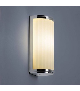 1 Light Bathroom Wall Light Polished Chrome IP44 - 1