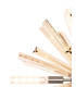 10 Light E14 Round Pendant Polished Nickel  Champagne Gold Glass-5