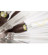 10 Light E14 Round Pendant Brown Oxide  Clear Glass-7