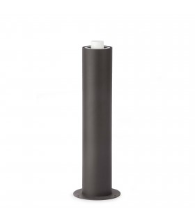 1 Light Base For Moon, Matsu, Bulb'S and Muffin Shades Dark Grey - Base Only IP44, E27 - 1