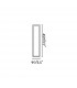 LED Outdoor Bollard Light Dark Grey IP54 - 2