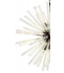 16 Light E27 Round Pendant Brown Oxide  Clear Glass-5